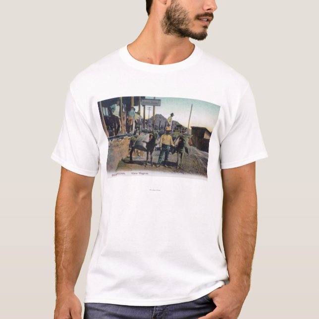 Camiseta Opinión los burros que llevan WaterBisbee, AZ (Anverso)