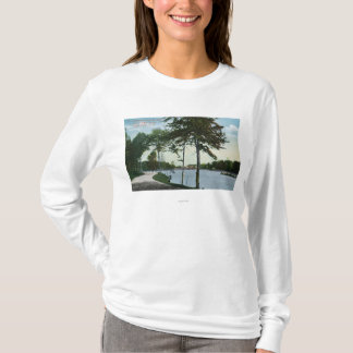 Camiseta Opinión meridional del bulevar del Central Park y