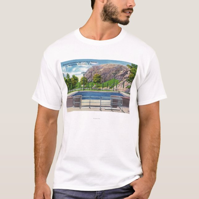 Camiseta Opinión municipal de la piscina de la roca Rimmon (Anverso)