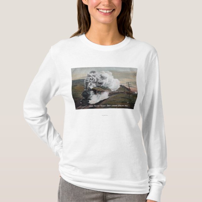 Camiseta Opinión pacífica de tren de carga de la unión (Anverso)