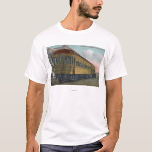 Camiseta Opinión septentrional de tren eléctrico
