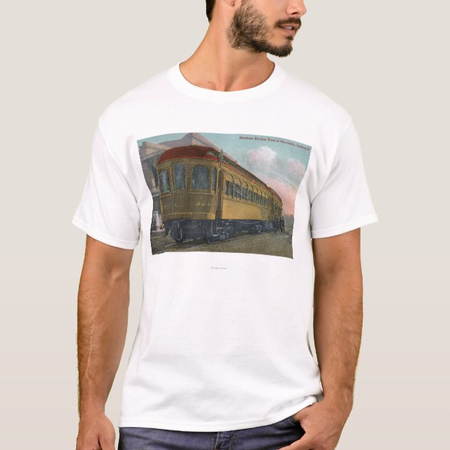 Camiseta Opinión septentrional de tren eléctrico (Anverso)