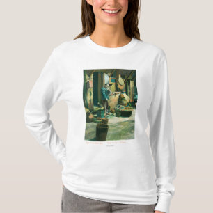 Camiseta Opinión un hombre que fuma fuera de su tubo