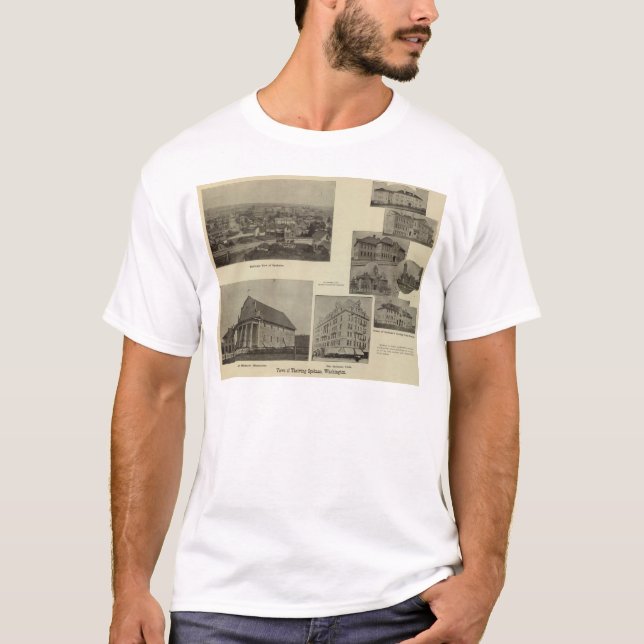 Camiseta Opiniónes, Spokane, lavado (Anverso)