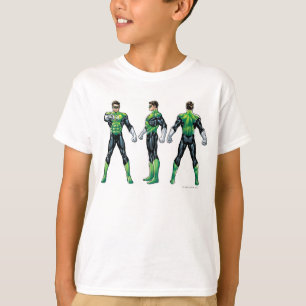 Camiseta Opiniones verdes de la linterna tres