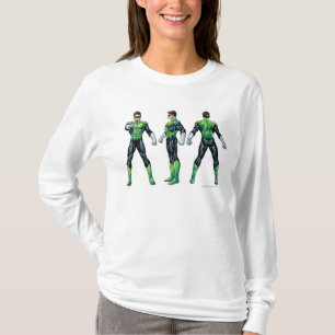 Camiseta Opiniones verdes de la linterna tres