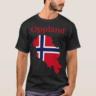 Camiseta Opland County Noruega