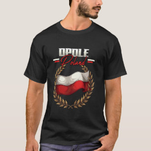 Camiseta Opole Polonia Viaje Bandera Polaca Polska