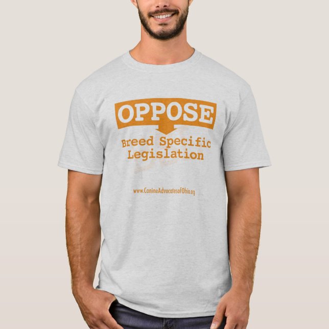 Camiseta Opóngase a BSL (Anverso)