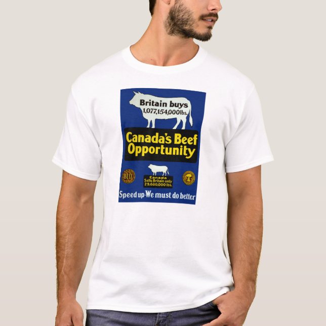 Camiseta Oportunidad de carne de Canadá (Anverso)