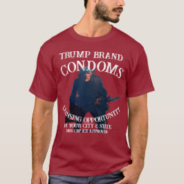 Camiseta OPORTUNIDAD DE LICENCIA DE CONDONES MARCA Trump