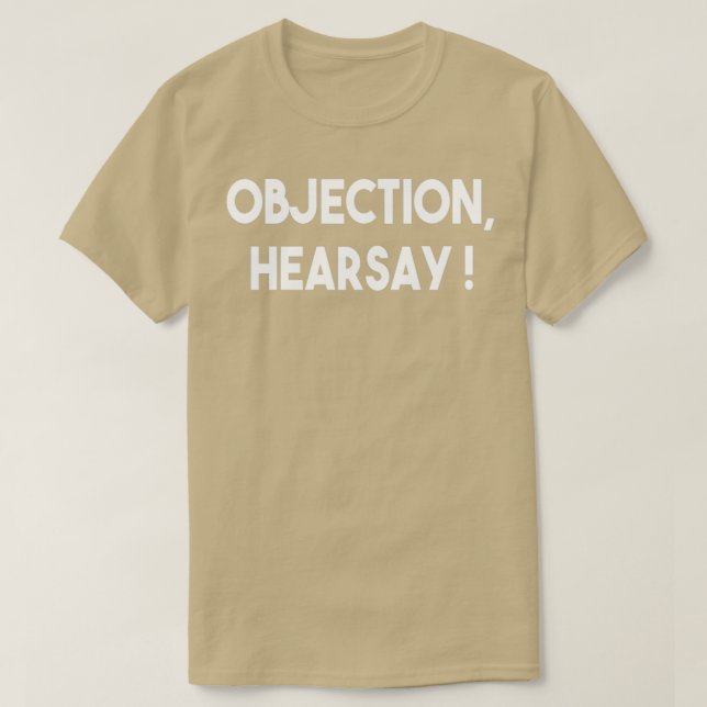 Camiseta Oposición de la objeción Divertido T 2 (Diseño del anverso)