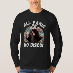 Camiseta Opossum All Panic No Disco Funny Possum Scream Men