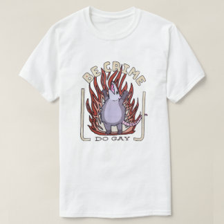 Camiseta Opossum Anarchy - Be Crime, Do Gay