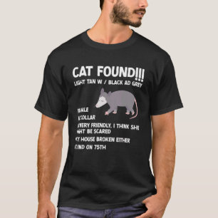 Camiseta Opossum Cute Possum Rodent Garbage
