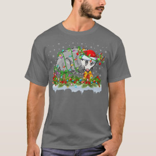 Camiseta Opossum Lover coincidiendo con Santa Lughting Opos