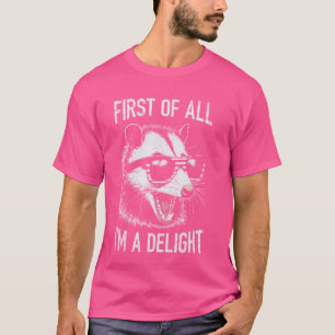 Camiseta Opossum Possum En Primer Lugar Soy Un Sarcast Desl