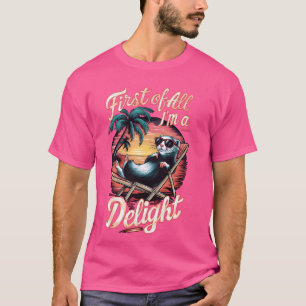 Camiseta Opossum Possum En Primer Lugar Soy Un Sarcast Desl