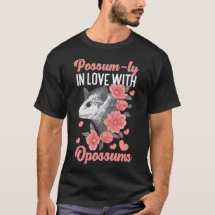 Camiseta Opossum Possum Enamorado De Los Opossumos