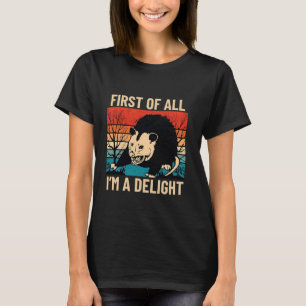 Camiseta Opossum primero que nada soy, un escaramuza vintag