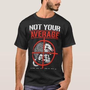 Camiseta Opossums Hunter Vintage No Tu Opossum H Promedio