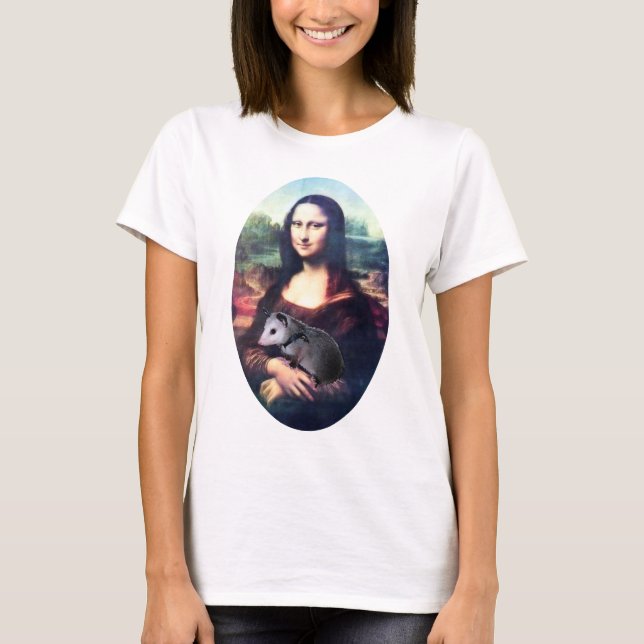 Camiseta Oposum de Mona Lisa (Anverso)