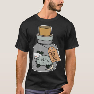 Camiseta Oposum en una botella de ruido salvaje