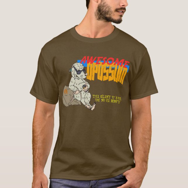 Camiseta Oposum impresionante (Anverso)