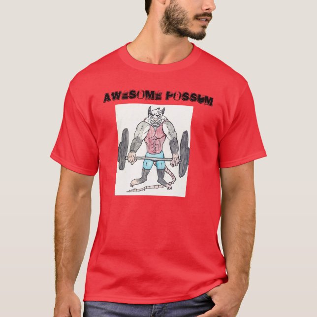 CAMISETA OPOSUM IMPRESIONANTE (Anverso)
