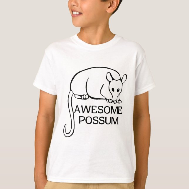 Camiseta Oposum impresionante (Anverso)