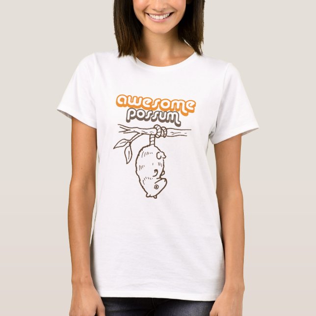 Camiseta Oposum impresionante (Anverso)