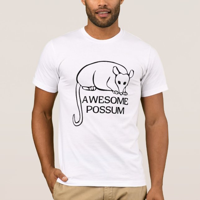 Camiseta Oposum impresionante (Anverso)