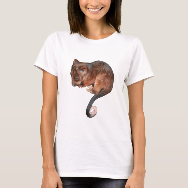 Camiseta Oposum lindo del Ringtail del bebé (Anverso)