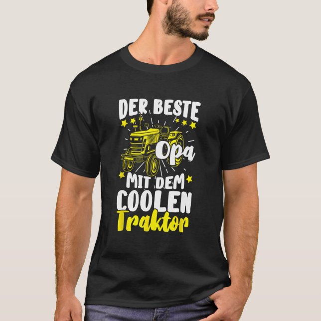 Camiseta Óptica de Bester con granjeros de Tractor (Anverso)