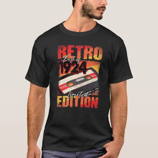 Camiseta Óptica De Cassette 1924 A Óptima De 1924 98ª Bir (Anverso)