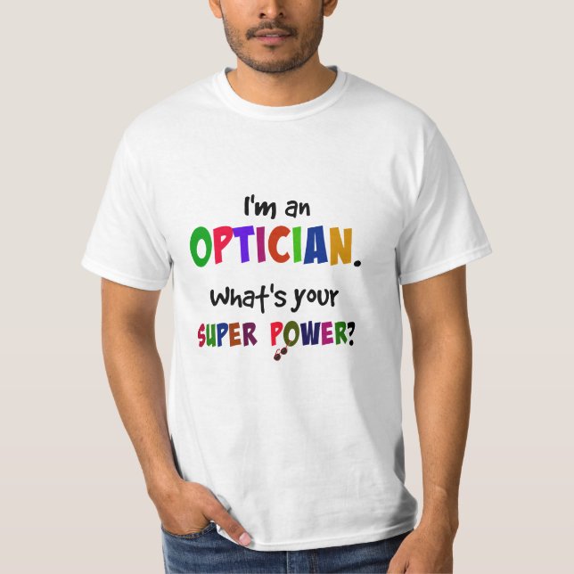 Camiseta óptica de superpotencia (Anverso)