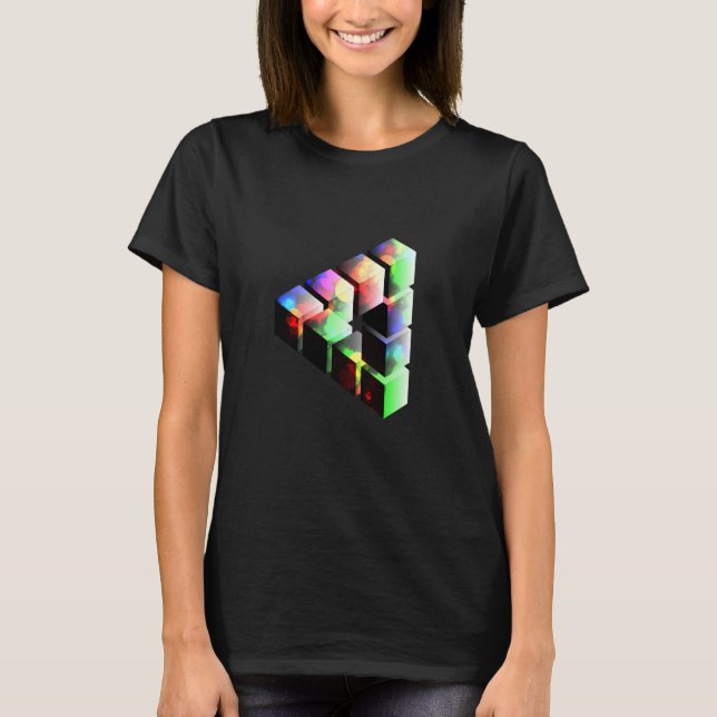 Camiseta Optical illusion a real eye catcher (Anverso)