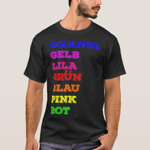 Camiseta Optical illusion Color Confusion Gift 