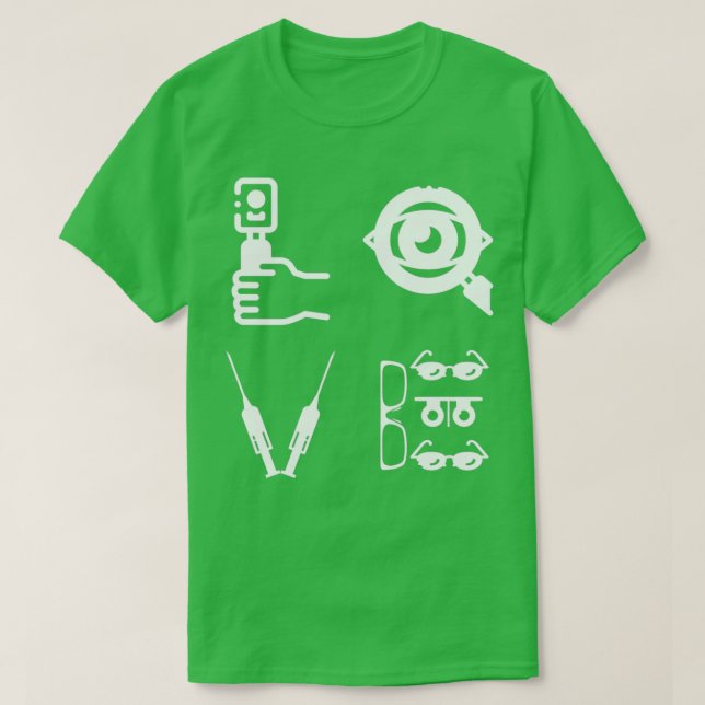 Camiseta Opticista de amor (Diseño del anverso)