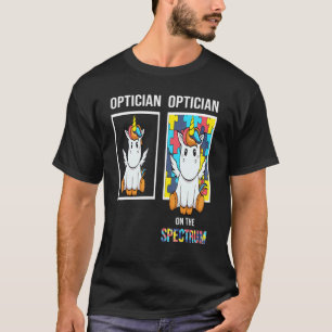 Camiseta Óptico Personas Con Autismo Rompecabezas Unicornio