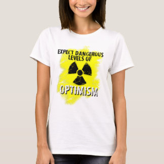 Camiseta optimismo peligroso