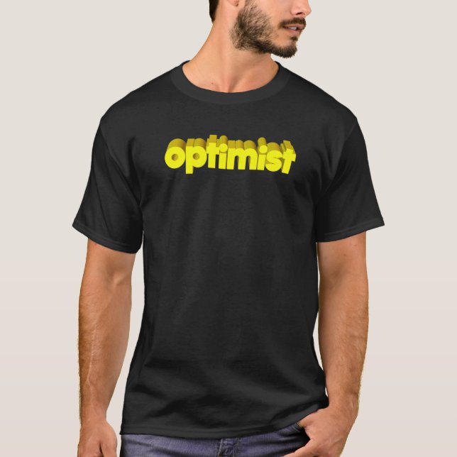 Camiseta Optimizar El Para Aquellos Que Ven Lo Bueno En La  (Anverso)