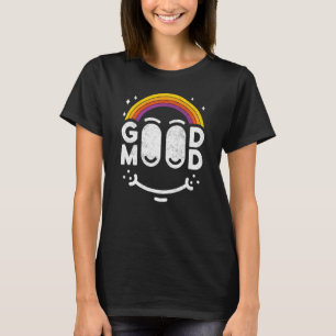 Camiseta Óptimo buen humor buena onda sonrisa positiva v