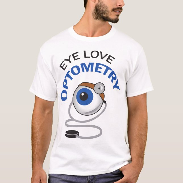 Camiseta Optometría De Amor Ocular (Anverso)