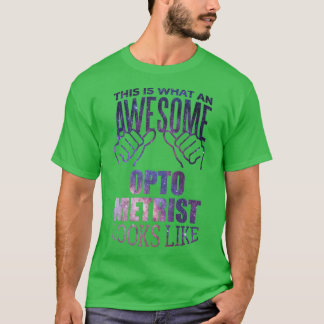Camiseta Optometría divertida diciendo 2