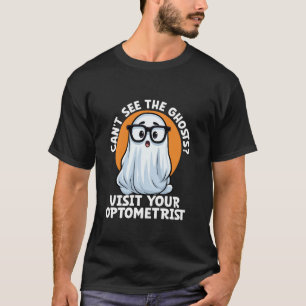Camiseta Optometría Halloween Optometrista Médico Ocular Tr