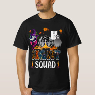 Camiseta Optometrist Halloween Sight Squad Witch Pumpkin Op