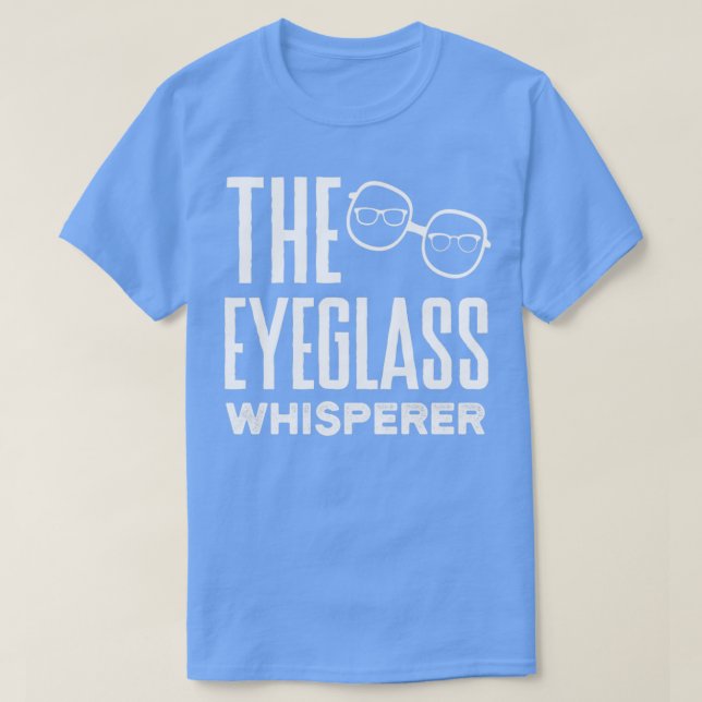 Camiseta Optometrist Optometry Ophthalmólogo Eyeglass Whi (Diseño del anverso)