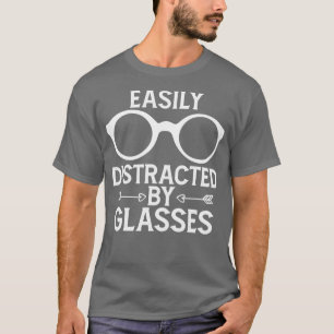 Camiseta Optometrista gracioso dice que los anteojos fácilm