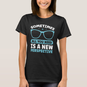 Camiseta Optometrista Nueva Perspectiva Óptica De Ojos